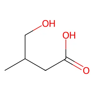 4-羟基异戊酸 structure