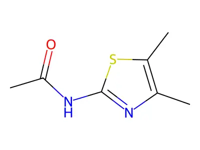N-(4,5-dimethyl-1,3-thiazol-2-yl)acetamide structure