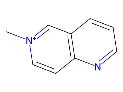 6-Methyl[1,6]naphthyridin-6-ium structure