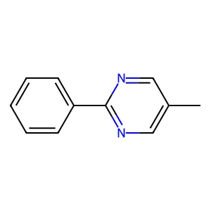 5-Methyl-2-phenylpyrimidine structure