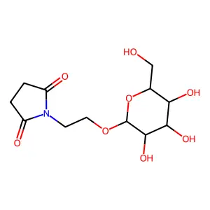 N-ethylsuccinimide-beta-galactoside structure