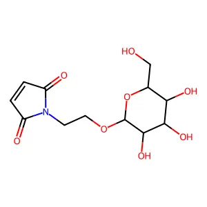 N-乙基马来酰亚胺-β-半乳糖苷 structure