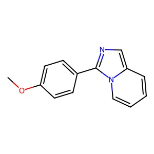 3-(4-Methoxyphenyl)imidazo[1,5-a]pyridine structure