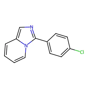 3-(4-Chlorophenyl)imidazo[1,5-a]pyridine structure