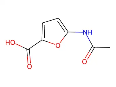 5-acetamidofuran-2-carboxylic Acid structure