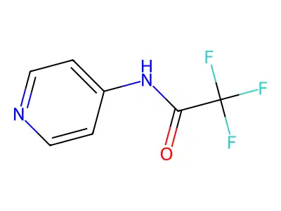 2,2,2-trifluoro-N-(pyridin-2-yl)acetamide structure