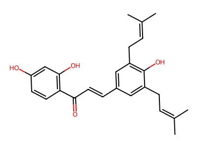 Abyssinone Vi structure
