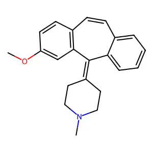 3-Methoxycyproheptadine structure