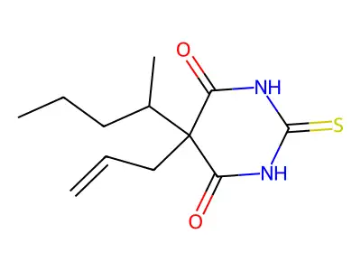 Thiamylal structure