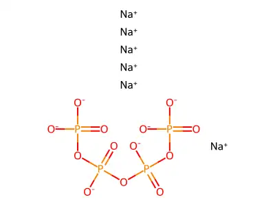 Sodium tetraphosphate structure