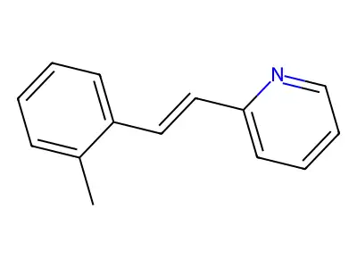 (E)-2-(2-Methylphenylethenyl)pyridine structure