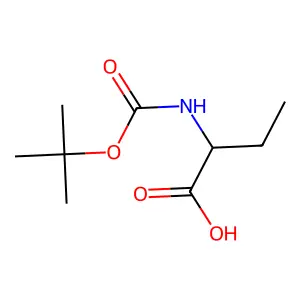 4-(((Tert-butoxy)carbonyl)amino)butanoic acid structure