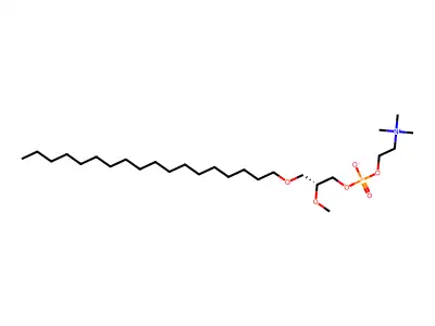 2-Methoxybutyl 2-(trimethylazaniumyl)ethyl phosphate structure