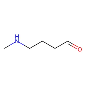 4-(Methylamino)butanal structure