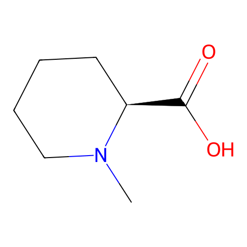 N-Methyl-L-pipecolic acid structure
