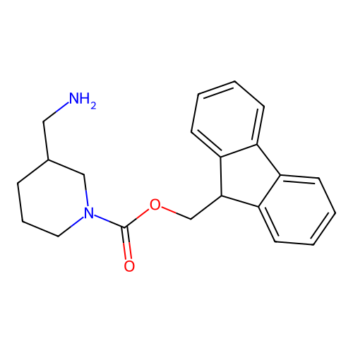 3-Aminomethyl-1-N-Fmoc-piperidine structure