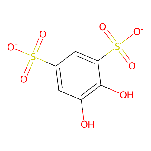 4,5-Dihydroxybenzene-1,3-disulfonate structure