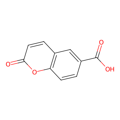 6-Carboxycoumarin structure