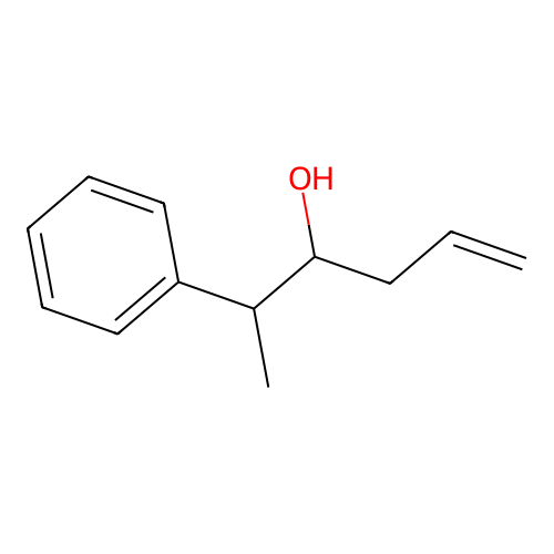 2-Phenyl-hex-5-en-3-ol structure