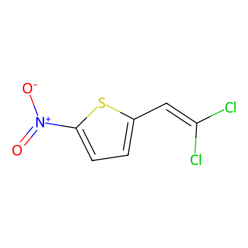 2-(2,2-Dichlorovinyl)-5-nitrothiophene structure