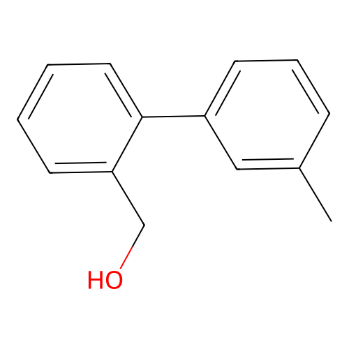 (3'-Methyl-[1,1'-biphenyl]-2-yl)methanol structure