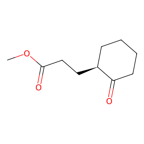 methyl 3-[(1R)-2-oxocyclohexyl]propanoate structure