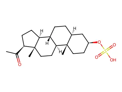 Allopregnanolone sulfate structure