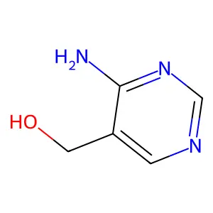 4-Amino-5-hydroxymethylpyrimidine structure