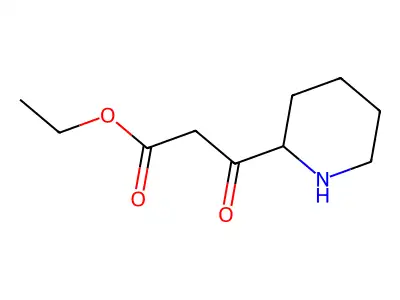 Ethyl pipecolylacetate structure