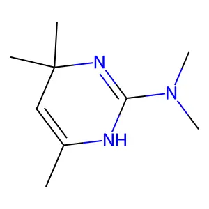2-Pyrimidinamine, 1,6-dihydro-N,N,4,6,6-pentamethyl- structure