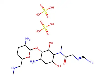 Istamycin A3 disulfate trihydrate structure