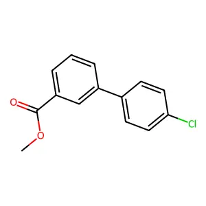 Methyl 4'-chloro[1,1'-biphenyl]-3-carboxylate structure