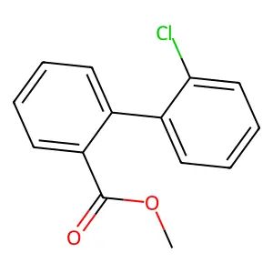 Methyl 2'-chloro[1,1'-biphenyl]-2-carboxylate structure