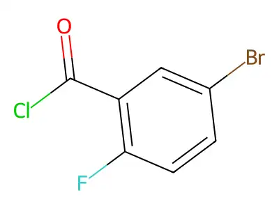 2-Bromo-5-fluorobenzoyl chloride structure