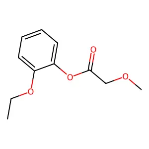 2-Ethoxyphenyl 2-methoxyacetate structure