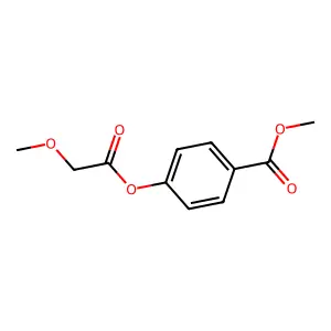 4-(Methoxycarbonyl)phenyl 2-methoxyacetate structure