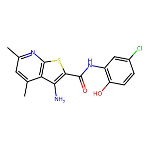 C16H14ClN3O2S structure