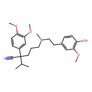 N-Desmethylverapamil structure