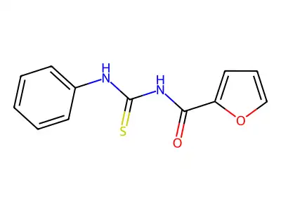 N-(phenylcarbamothioyl)furan-2-carboxamide structure
