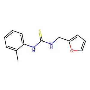 1-(Furan-2-ylmethyl)-3-(2-methylphenyl)thiourea structure