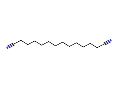 Tetradecanedinitrile structure