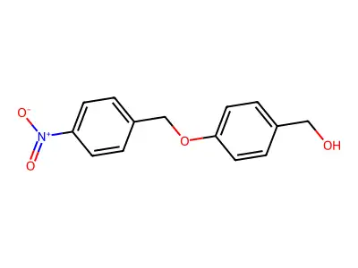 {4-[(4-Nitrobenzyl)oxy]phenyl}methanol structure