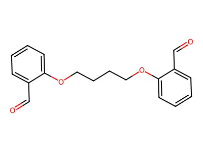 2,2'-(Tetramethylenedioxy)dibenzaldehyde structure