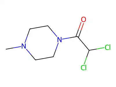 Piperazine, 1-(dichloroacetyl)-4-methyl- structure