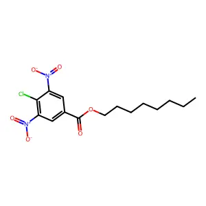 Octyl 4-chloro-3,5-dinitrobenzoate structure
