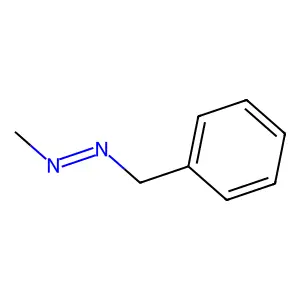 Benzyl-methyl-diazene structure