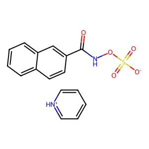 N-2-Naphthoylhydroxylamine-O-sulfonate pyridine structure