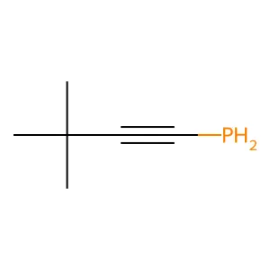 1-Butyne, 3,3-dimethyl-1-phosphinyl- structure