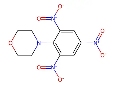 4-(2,4,6-Trinitrophenyl)morpholine structure