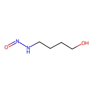 1-Butanol, 4-(nitrosoamino)- structure